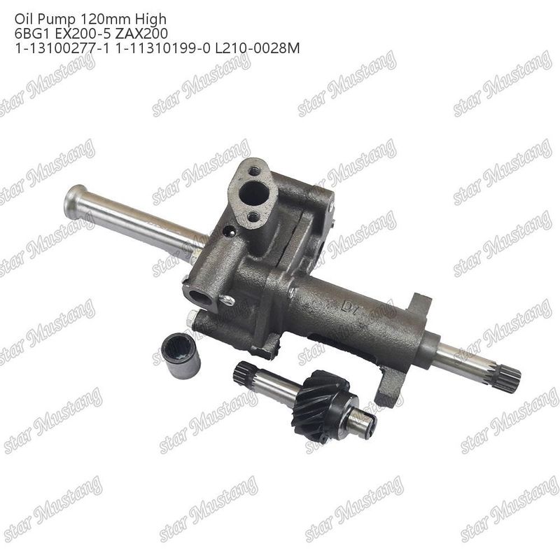 オイルポンプ 6BG1 120mm 高さ EX200-5 ZAX200 1-13100277-1 1-13100204-1 イスズーエンジン用スペアパーツ