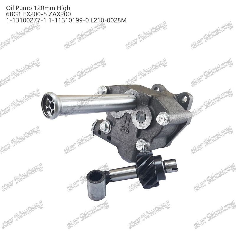 オイルポンプ 6BG1 120mm 高さ EX200-5 ZAX200 1-13100277-1 1-13100204-1 イスズーエンジン用スペアパーツ