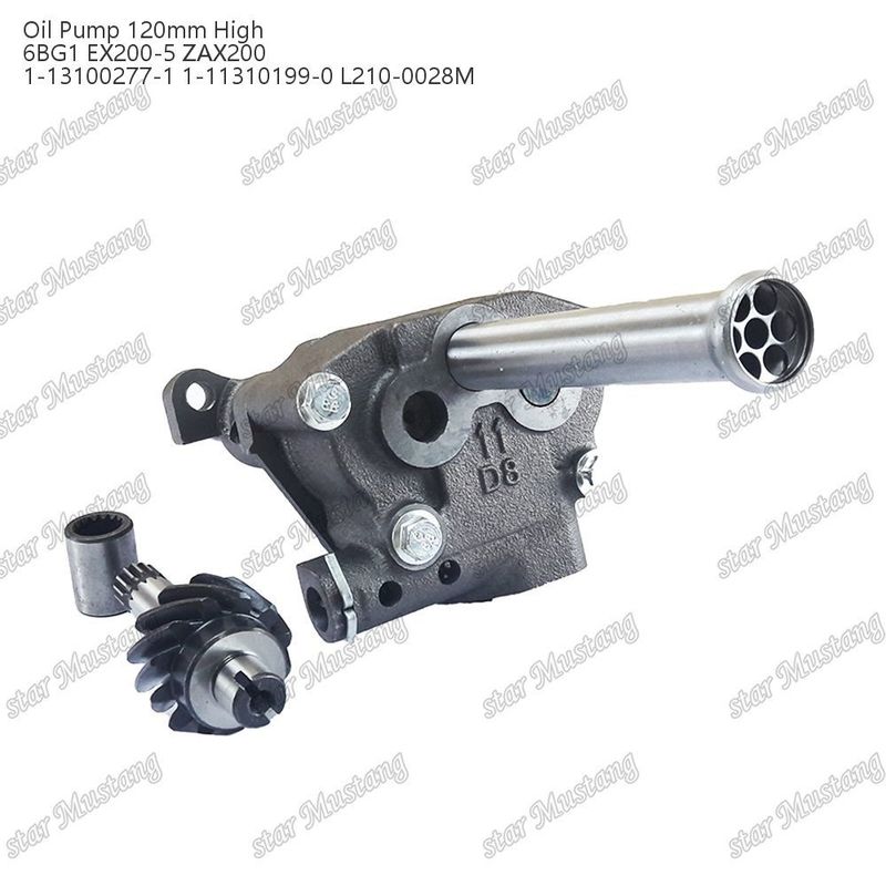 オイルポンプ 6BG1 120mm 高さ EX200-5 ZAX200 1-13100277-1 1-13100204-1 イスズーエンジン用スペアパーツ