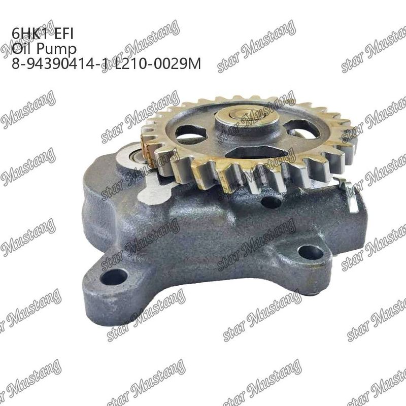 オイルポンプ 6HK1 EFI ZAX350 8-94390414-1 L210-0029M Isuzu エンジン用スペアパーツ