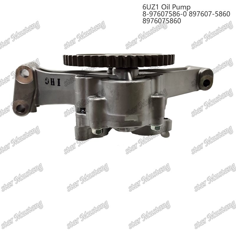 オイルポンプ 6UZ1 8-97607586-0 897607-5860 8976075860 Isuzu エンジン用スペアパーツ