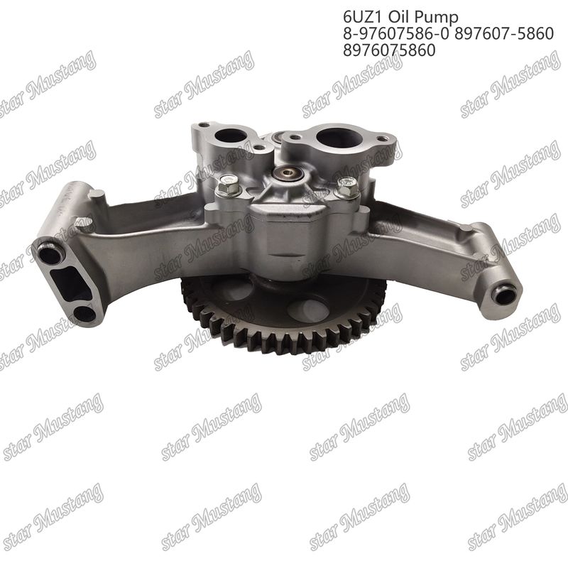 オイルポンプ 6UZ1 8-97607586-0 897607-5860 8976075860 Isuzu エンジン用スペアパーツ