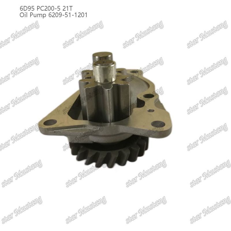 オイルポンプ 6D95 PC200-5 21T 6209-51-1201 Kumatsu エンジン用スペアパーツ