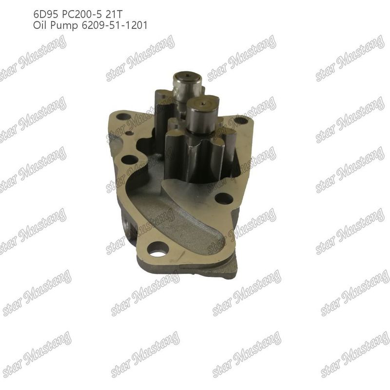 オイルポンプ 6D95 PC200-5 21T 6209-51-1201 Kumatsu エンジン用スペアパーツ