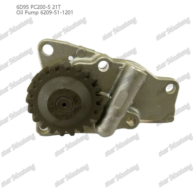 オイルポンプ 6D95 PC200-5 21T 6209-51-1201 Kumatsu エンジン用スペアパーツ