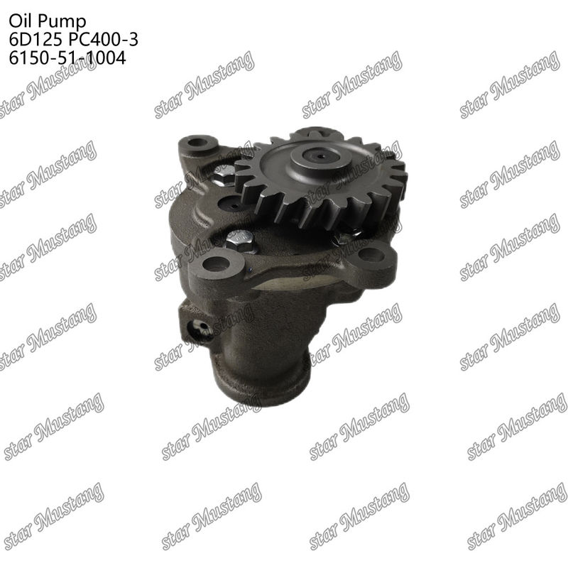 オイルポンプ 6D125 PC400-3 フラット 6150-51-1004 Kumatsu エンジン用スペアパーツ
