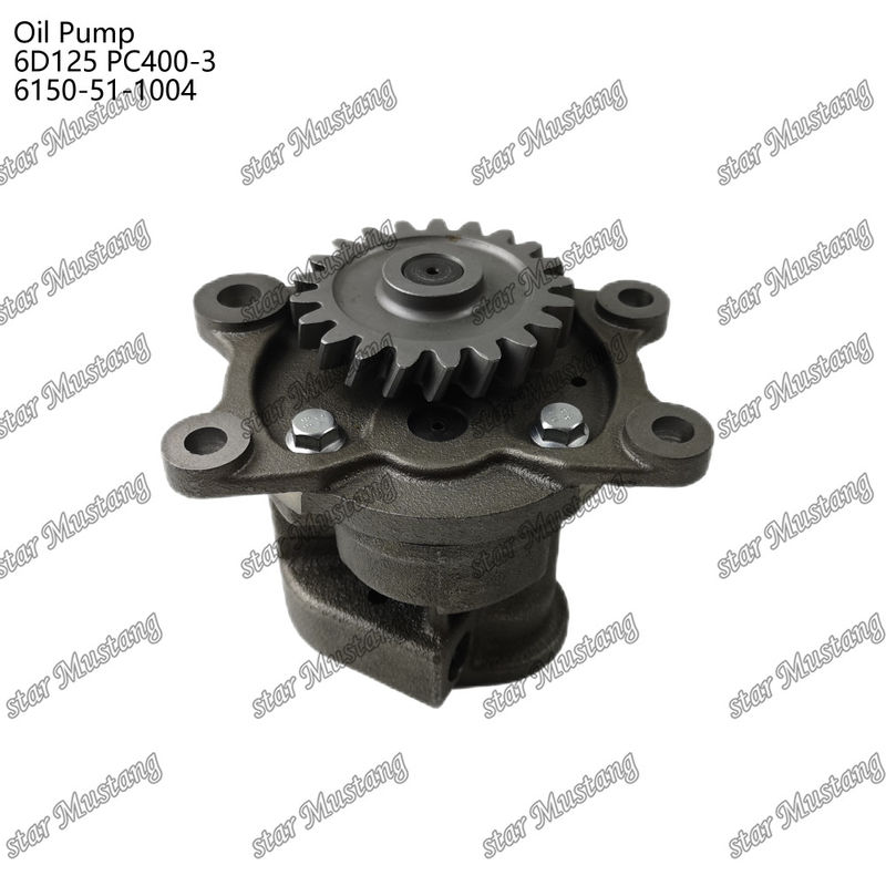 オイルポンプ 6D125 PC400-3 フラット 6150-51-1004 Kumatsu エンジン用スペアパーツ
