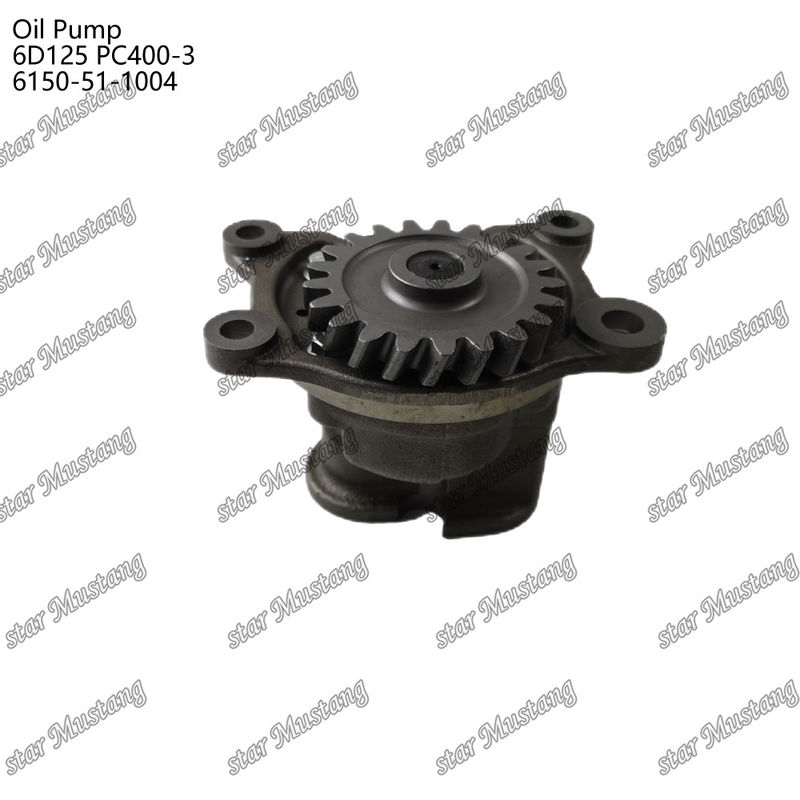 オイルポンプ 6D125 PC400-3 フラット 6150-51-1004 Kumatsu エンジン用スペアパーツ