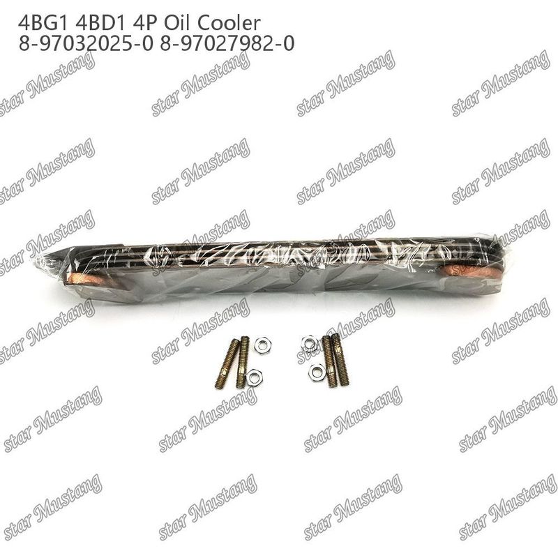 オイルクーラー 4BG1 4BD1 4P 8-97032025-0 8-97027982-0 イスズーエンジン用スペアパーツ