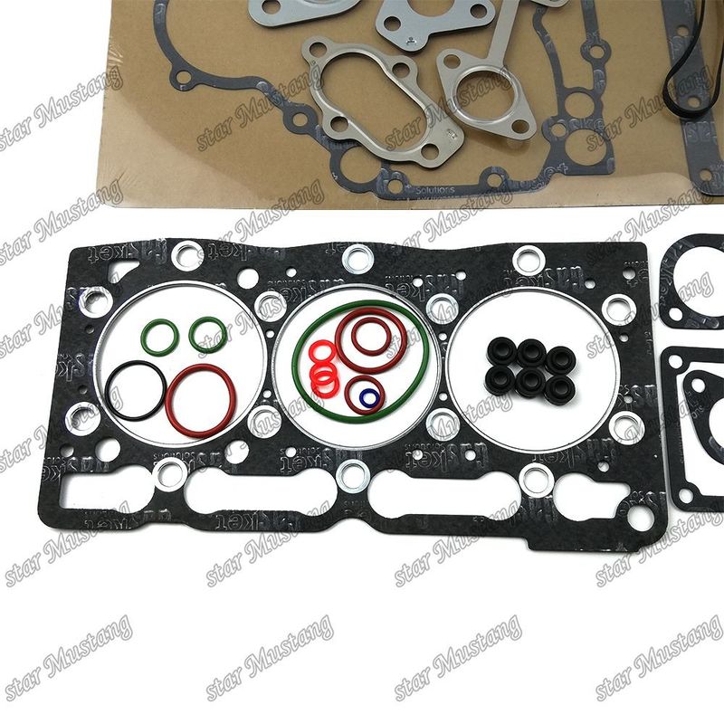 D1105 フルガスケットセット ヘッドガスケット 1G063-03310 上部 1G062-99352 下部 1G062-99365 クボタ用に適