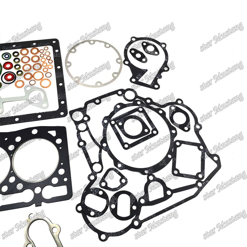 V1505 フルガスケットセット ヘッドガスケット金属 16292-03310 上部 1G089-99352 下部 1G089-99365 クボタ用に適しています