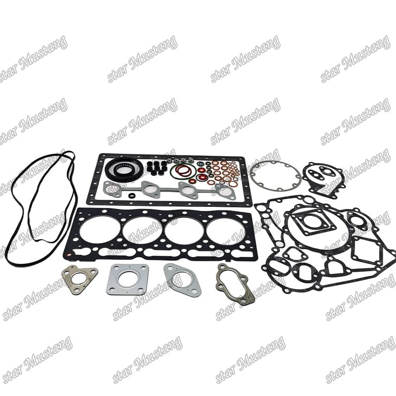 V1505 フルガスケットセット ヘッドガスケット金属 16292-03310 上部 1G089-99352 下部 1G089-99365 クボタ用に適しています
