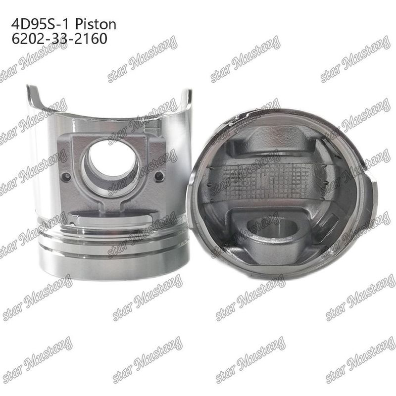 ピストン 4D95S-1 104mm 高さ 丸い底 51mm 燃焼室 6202-33-2160 Kumatsu エンジン用部品