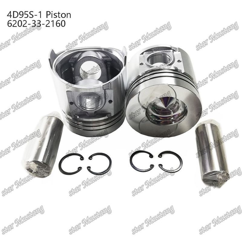 ピストン 4D95S-1 104mm 高さ 丸い底 51mm 燃焼室 6202-33-2160 Kumatsu エンジン用部品