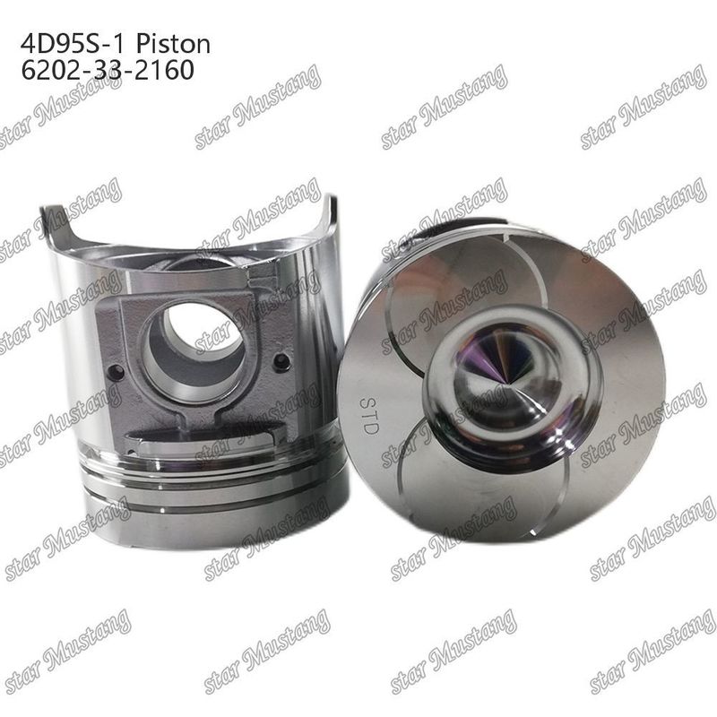 ピストン 4D95S-1 104mm 高さ 丸い底 51mm 燃焼室 6202-33-2160 Kumatsu エンジン用部品