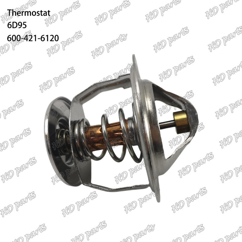 温度調節器 6D95 82°C 600-421-6120 600-421-6110 600-421-6360 エンジン部品