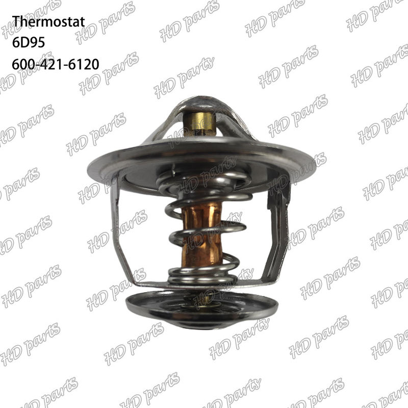温度調節器 6D95 82°C 600-421-6120 600-421-6110 600-421-6360 エンジン部品