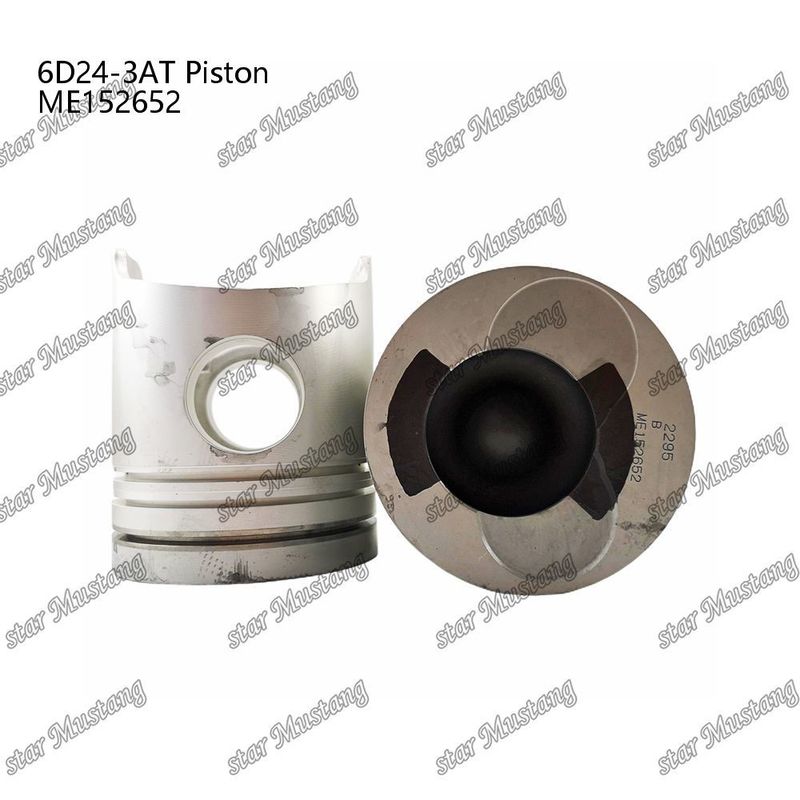 ピストン 6D24-3AT 半アノード式 燃焼室 66mm ME152652 三?? エンジン用スペアパーツ