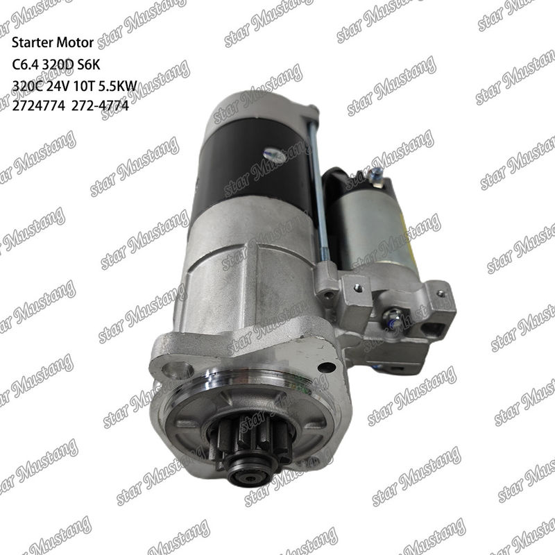 エンジンスタートモーター C6.4 320D S6K 320C 24V 10T 5.5KW 2724774 272-4774 カタピラー エンジン用部品