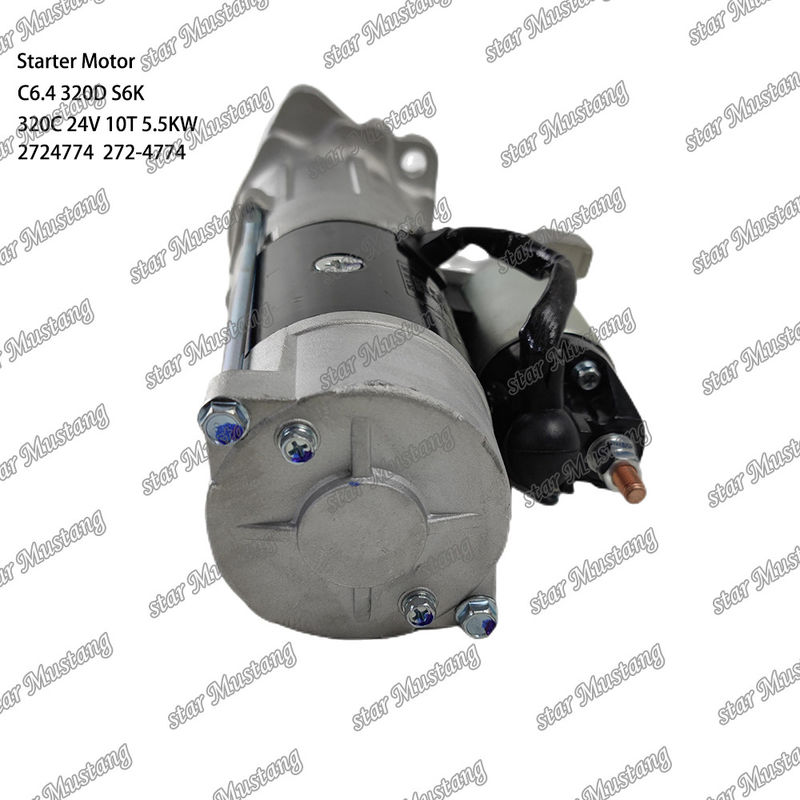 エンジンスタートモーター C6.4 320D S6K 320C 24V 10T 5.5KW 2724774 272-4774 カタピラー エンジン用部品