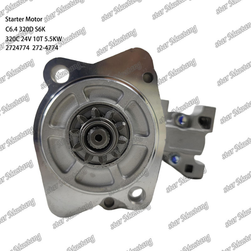 エンジンスタートモーター C6.4 320D S6K 320C 24V 10T 5.5KW 2724774 272-4774 カタピラー エンジン用部品