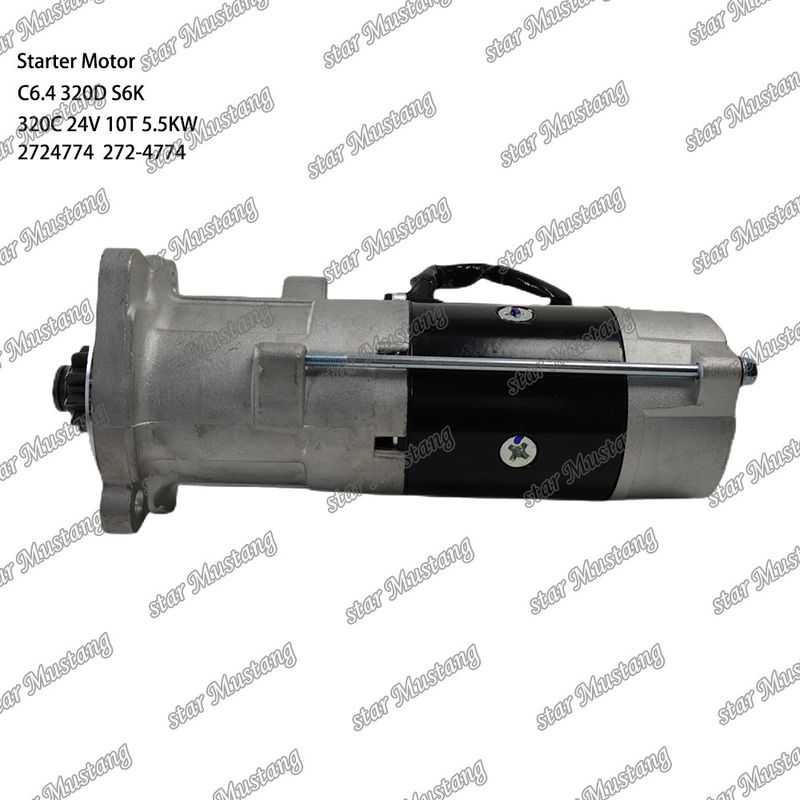 エンジンスタートモーター C6.4 320D S6K 320C 24V 10T 5.5KW 2724774 272-4774 カタピラー エンジン用部品