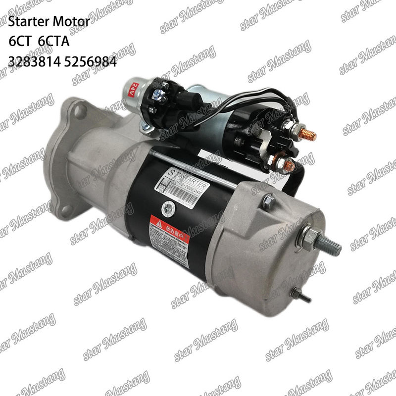 6CT 6CTA エンジンのスタートモーター 24V 12T 3283814 3415537 5256984 CUMMINS エンジンの部品