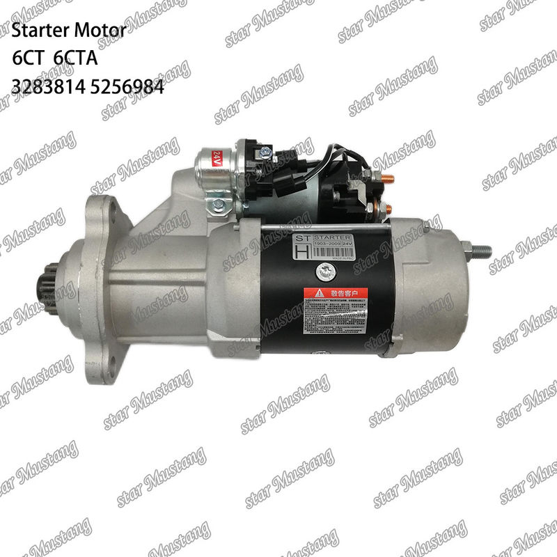 6CT 6CTA エンジンのスタートモーター 24V 12T 3283814 3415537 5256984 CUMMINS エンジンの部品