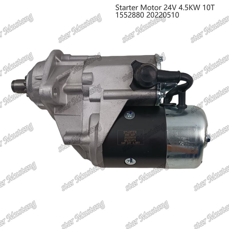 1552880 エンジン・スタートモーター 24V 4.5KW 10T 20220510 CUMMINS エンジン・スペアパーツ