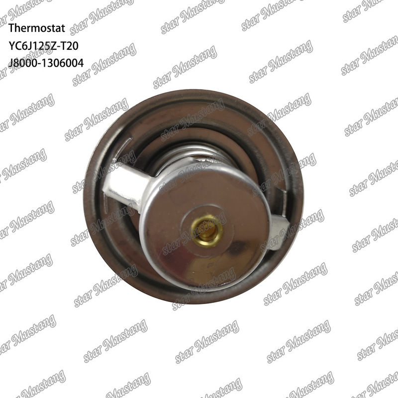 温度計 YC6J125Z-T20 J8000-1306004 75°C エンジンの部品と統合構造と6ヶ月