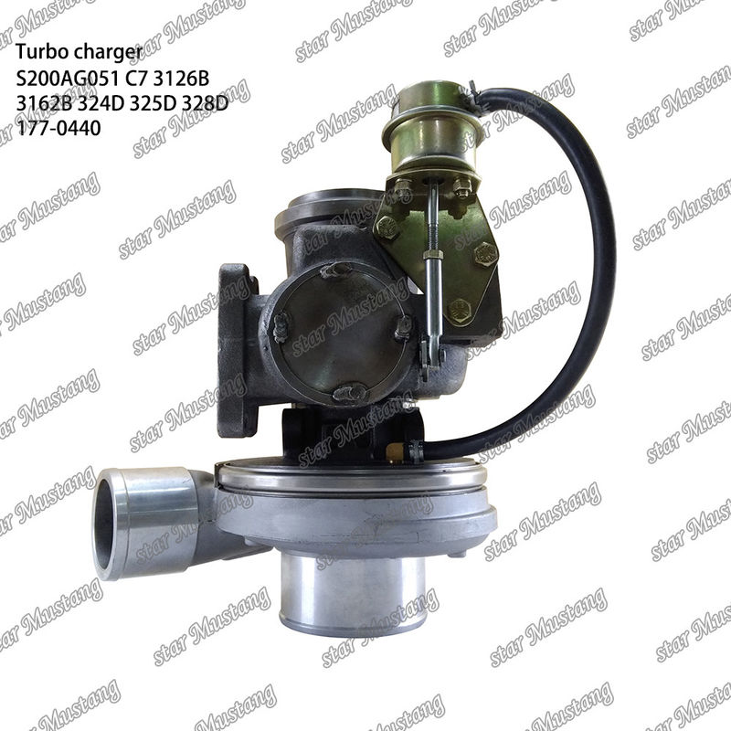 ターボチャージャー S200AG051 C7 3126B 3162B 324D 325D 328D 177-0440 エンジン部品 統合構造と6ヶ月