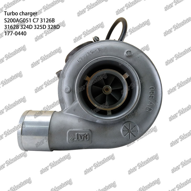 ターボチャージャー S200AG051 C7 3126B 3162B 324D 325D 328D 177-0440 エンジン部品 統合構造と6ヶ月