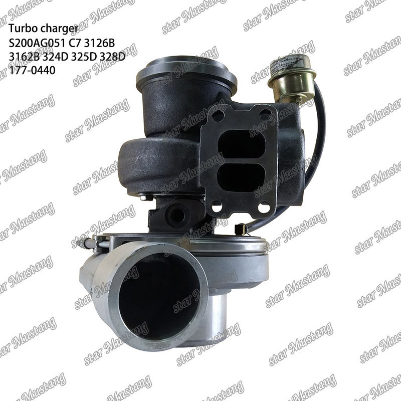 ターボチャージャー S200AG051 C7 3126B 3162B 324D 325D 328D 177-0440 エンジン部品 統合構造と6ヶ月