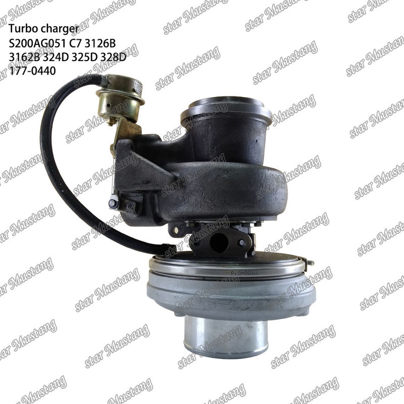 ターボチャージャー S200AG051 C7 3126B 3162B 324D 325D 328D 177-0440 エンジン部品 統合構造と6ヶ月