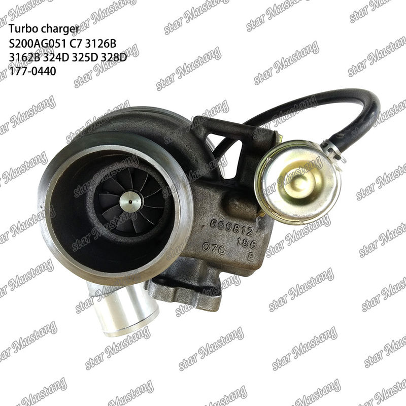 ターボチャージャー S200AG051 C7 3126B 3162B 324D 325D 328D 177-0440 エンジン部品 統合構造と6ヶ月