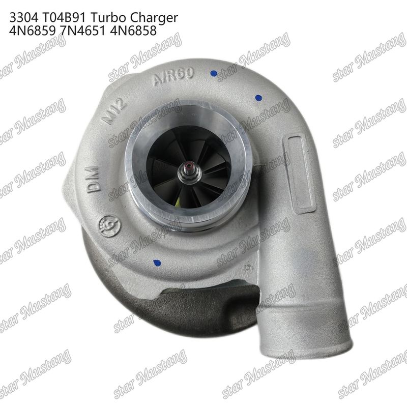 ターボチャージャー T04B91 3304 4N6859 7N4651 4N6858 エンジン部品 統合構造と6ヶ月