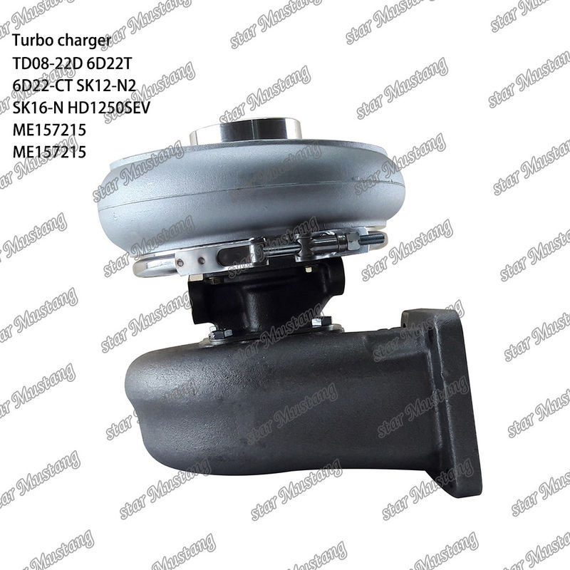 TD08-22D 6D22T 6D22-CT SK12-N2 SK16-N HD1250SEV トルボチャージャー ME157215 ME157215 三?? エンジン用