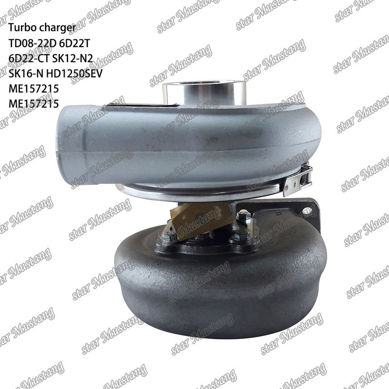 TD08-22D 6D22T 6D22-CT SK12-N2 SK16-N HD1250SEV トルボチャージャー ME157215 ME157215 三?? エンジン用