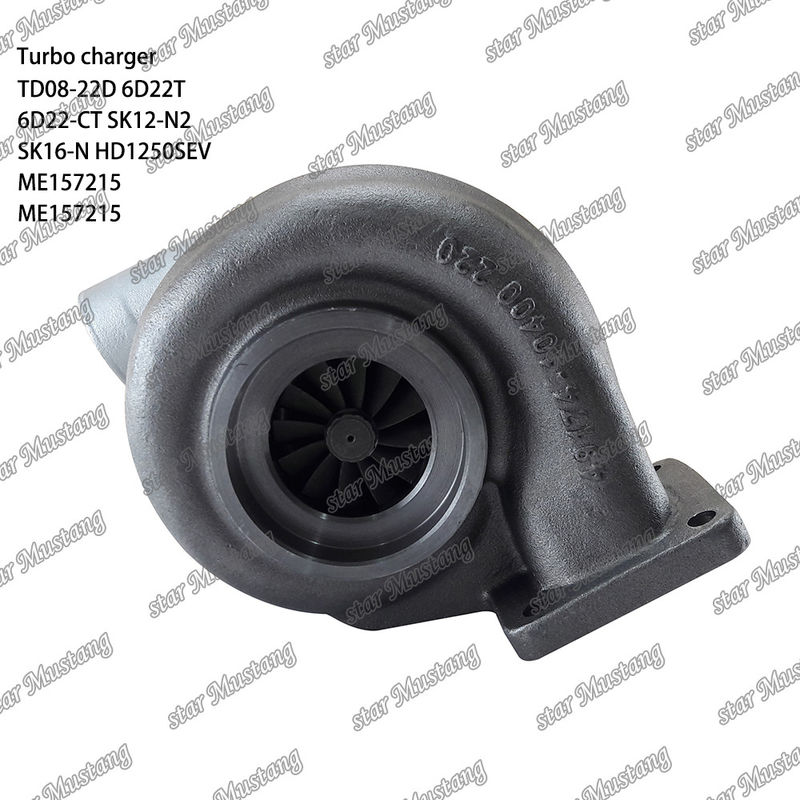 TD08-22D 6D22T 6D22-CT SK12-N2 SK16-N HD1250SEV トルボチャージャー ME157215 ME157215 三?? エンジン用