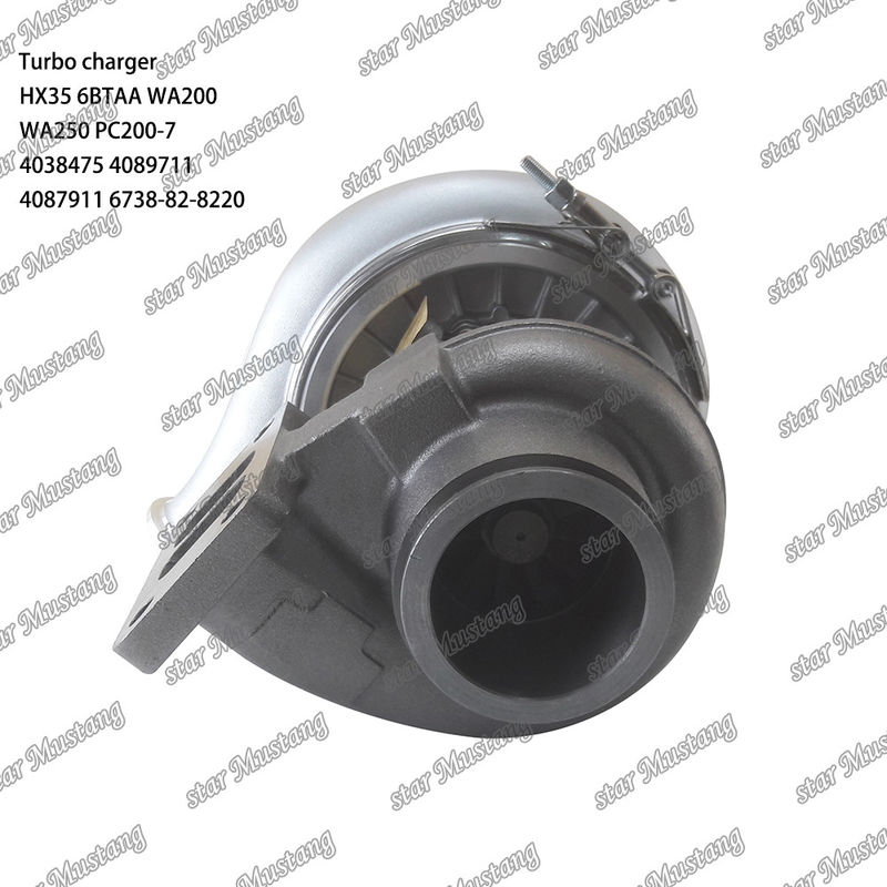 統合構造ターボチャージャ HX35 6BTAA WA200 WA250 PC200-7 4038475 4089711 4087911 6738-82-8220 エンジン部品