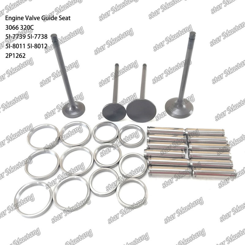 バルブガイド 3066 320C 5I-7739 5I-7738 5I-8011 5I-8012 2P1262 エンジンの部品,統合構造と6ヶ月ストック状態
