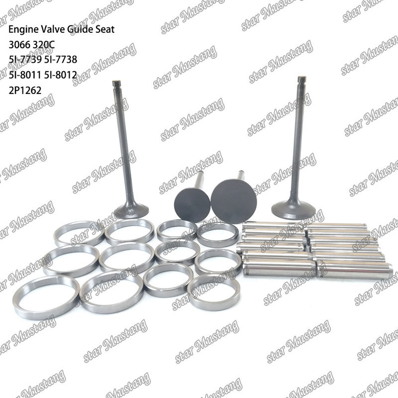バルブガイド 3066 320C 5I-7739 5I-7738 5I-8011 5I-8012 2P1262 エンジンの部品,統合構造と6ヶ月ストック状態