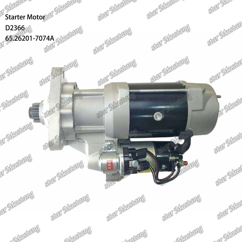 D2366 エンジン・スタートモーター 39MT 24V 9.0KW 11T 65.26201-7074A ドーサン・デイウオ エンジン・スペアパーツ