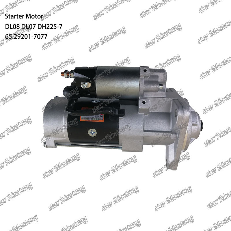 DL08 DL07 DH225-7 エンジン・スタートモーター 24V 11T 5.5KW 65.29201-7077 ドーサン・ダエウ エンジン用部品