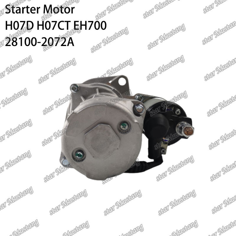 H07D H07CT EH700 EX220-5 エンジンスタートモーター 24V 11T 5.5KW 28100-2072A 28100-1443A 28100-2271 HINO エンジンのスペアパーツのために
