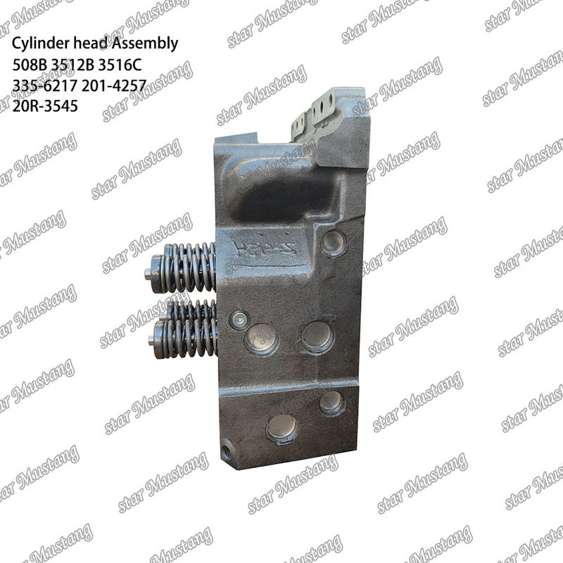 シリンダーヘッド組 508B 3512B 3516C 335-6217 201-4257 20R-3545 キャターピラーエンジン用スペアパーツ ディーゼルエンジンタイプ