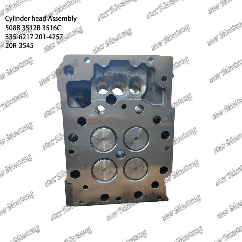 シリンダーヘッド組 508B 3512B 3516C 335-6217 201-4257 20R-3545 キャターピラーエンジン用スペアパーツ ディーゼルエンジンタイプ
