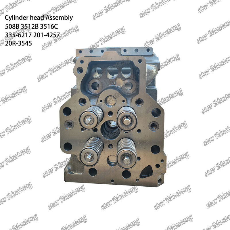 シリンダーヘッド組 508B 3512B 3516C 335-6217 201-4257 20R-3545 キャターピラーエンジン用スペアパーツ ディーゼルエンジンタイプ