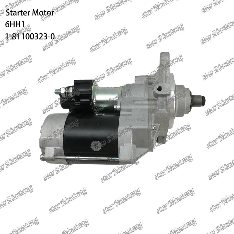 状況 6HH1 エンジンスタートモーター 11T 24V 5.0KW 1-81100323-0 1-81100307-0 ISUZU エンジン用部品