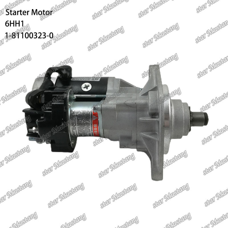 状況 6HH1 エンジンスタートモーター 11T 24V 5.0KW 1-81100323-0 1-81100307-0 ISUZU エンジン用部品